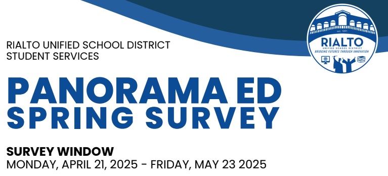  PANORAMA ED SPRING SURVEY